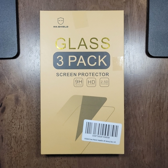 mr shield Other - Mr. Shield Glass Screen Protector 3 Pack Samsung Galaxy A20 Brand New Sealed
